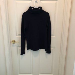 JCrew Navy Thick Turtleneck Sweater